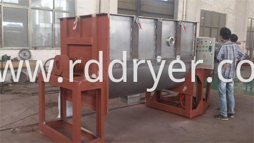 Industrial Horizontal Double Ribbon Blender Mixer Machine for Dry Powder Mixing